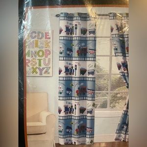 Train curtains. NWT